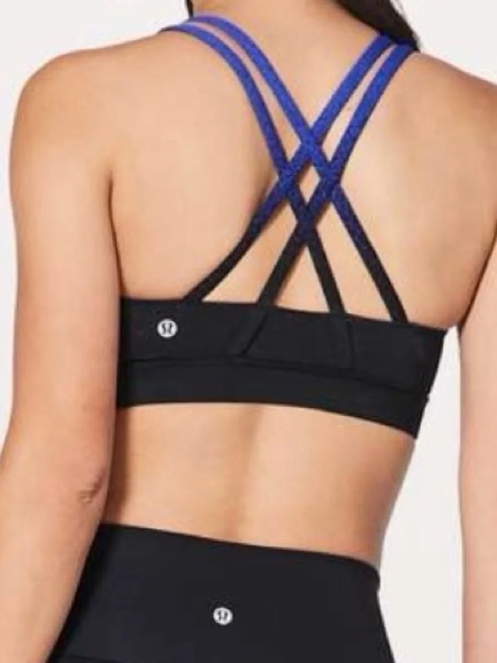 Lululemon Blue to Black Ombre Sports Bra - Women's Intimates